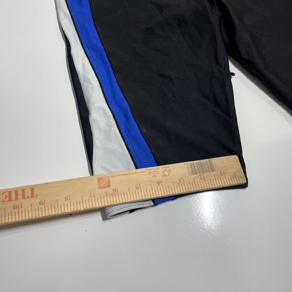 Mens Black wBlue White SPEEDO Competitive Swim Shorts 32 - Picture 4 of 11